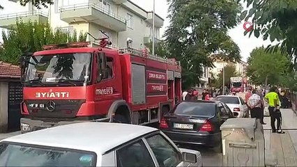 Bodrum katında çıkan yangın paniğe sebep oldu