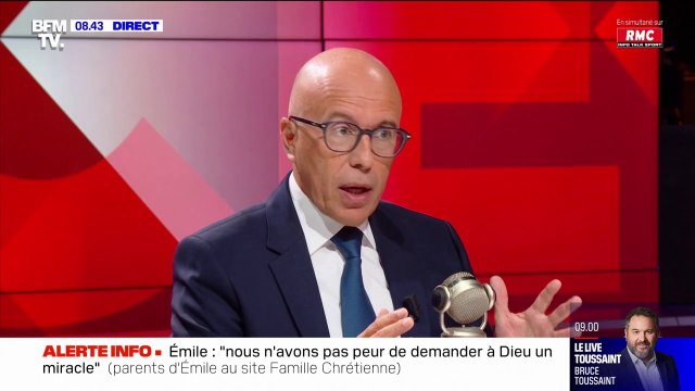 Éric Ciotti souhaite une modification constitutionnelle pour faire un référendum sur l'immigration