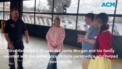 Paramedics reunite with 23-year-old cardiac arrest patient | Bendigo Advertiser