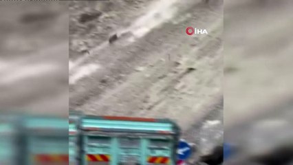 Kayseri'de hortum paniği kamerada