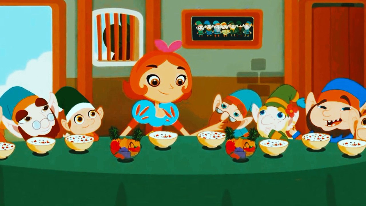 Story of snow white/step mother bad behavior with snow white/prince met snow white in forest