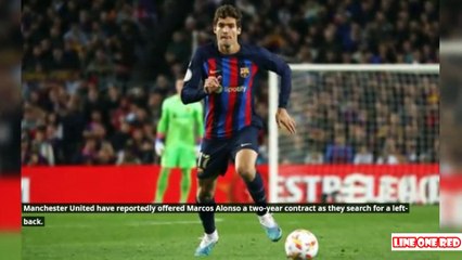 Manchester United 'submit Marcos Alonso offer' and other transfer rumours
