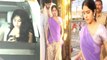 Janhvi Kapoor तिरुपति से लौटते ही शादी का लहंगा Final करने Manish Malhotra  के घर पहुंचीं , Video
