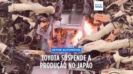 Toyota obrigada a parar as 14 fábricas no Japão devido a falha no sistema