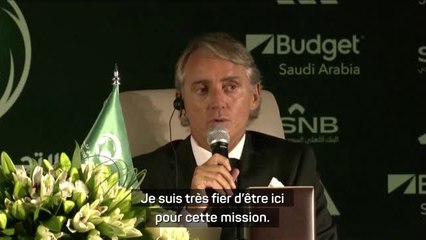 Arabie saoudite - Mancini : "L'objectif est de gagner la Coupe d'Asie"