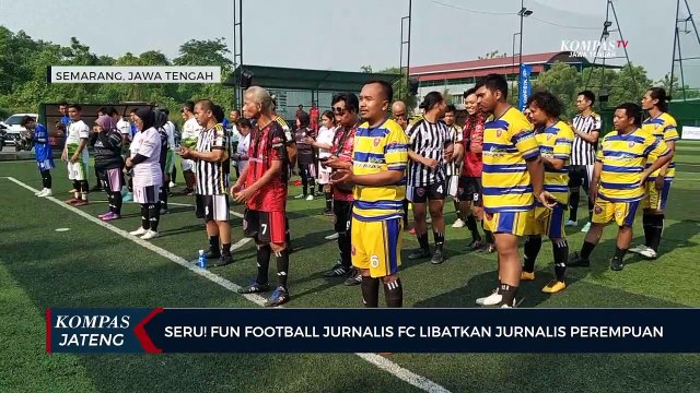 Seru! Fun Football Jurnalis FC Libatkan Jurnalis Perempuan