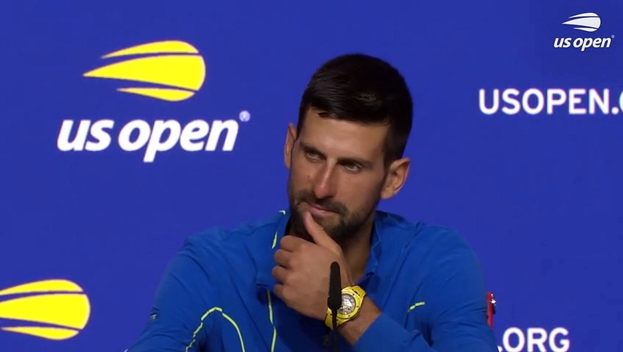 US Open 2023 - Novak Djokovic : "I didn't care if I started after midnight because I had been waiting for this moment for several years, to be in the biggest stadium in our sport"