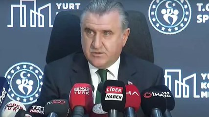 Gençlik ve Spor Bakanı Osman Aşkın Bak: Yurtlara başvuru süreci başladı