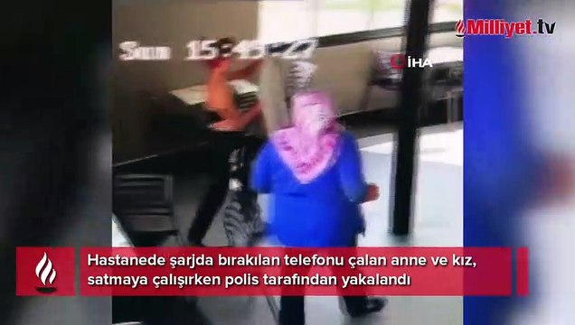 Anne ve kızından şoke eden hırsızlık! Satmaya çalışırken yakalandılar