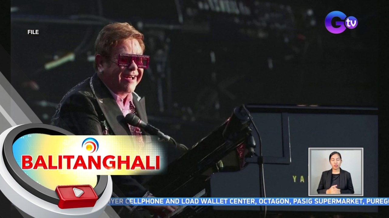 British singer na si Sir Elton John, nagpapagaling na sa bahay matapos madulas sa kaniyang villa | BT