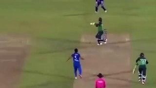 Nadeem Shah on fire Pak Vs afg odi match