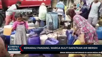 Kemarau Panjang, Warga Sulit Dapatkan Air Bersih