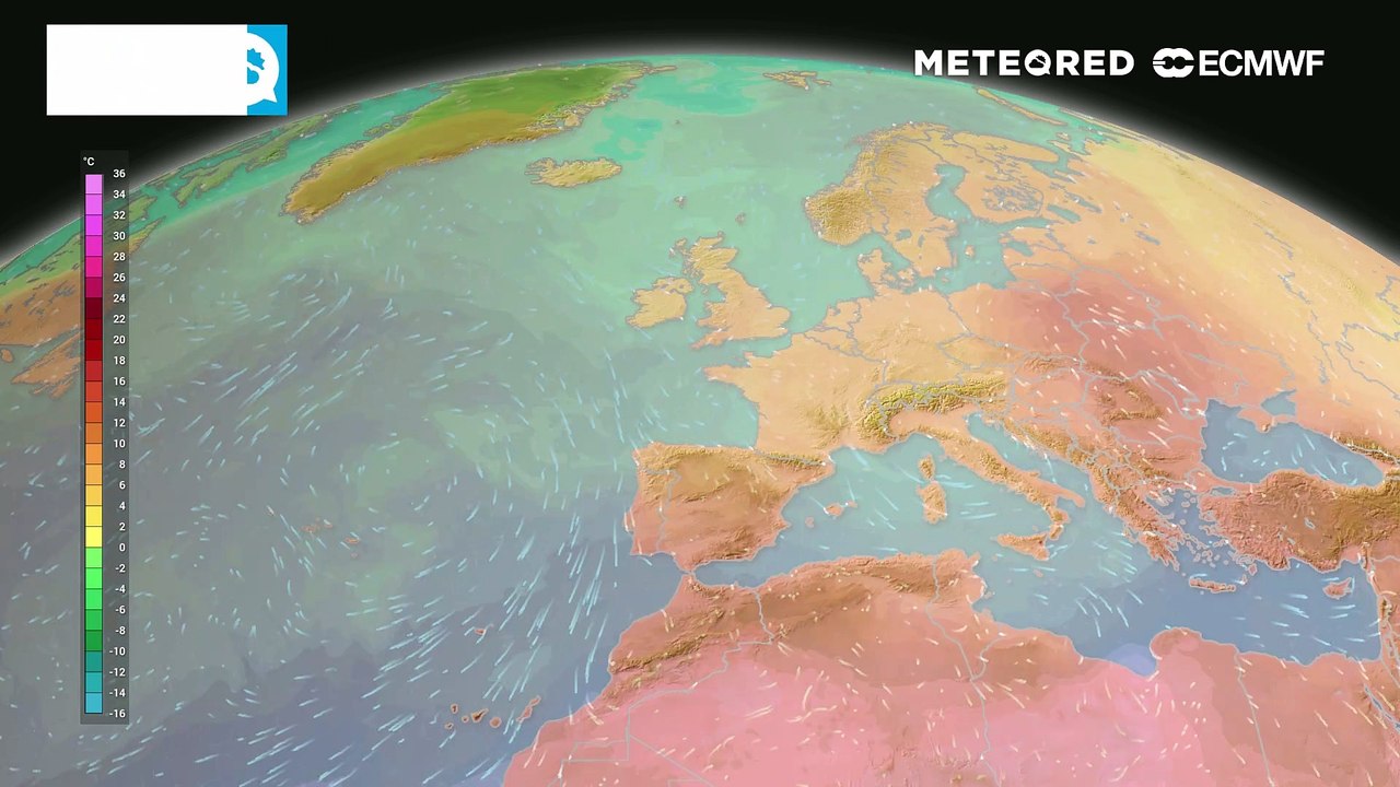 In der Höhe wird es bis zum Wochenende wieder wärmer! Auch unten am Erdboden sind daher wieder bis zu 30°C möglich!