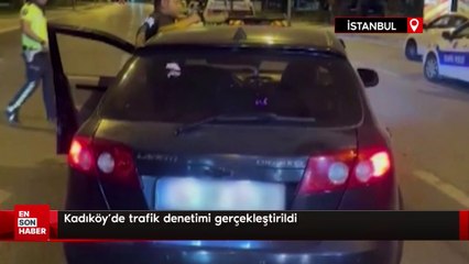Kadıköy'de trafik denetimi gerçekleştirildi