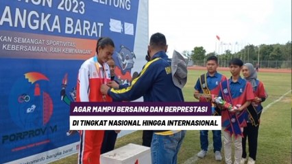 Lampaui Target Medali Emas, PASI Bangka Barat Fokus Bina Atlet