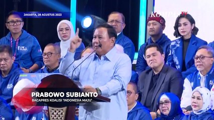 PDIP Tanggapi Nama Koalisi Baru Prabowo 'Indonesia Maju' Identik dengan Jokowi