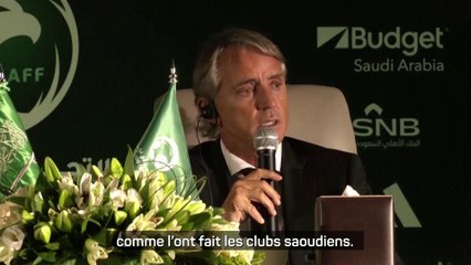 Arabie saoudite - Mancini : "L'objectif est de gagner la Coupe d'Asie"