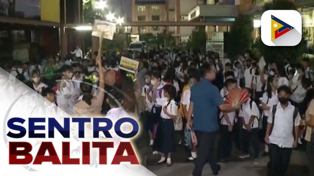 Mga estudyante ng Pres. Corazon C. Aquino Elementary School, sabik sa kanilang first day of class