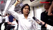 Jajal LRT, Menkeu Mengaku Deg-Degan