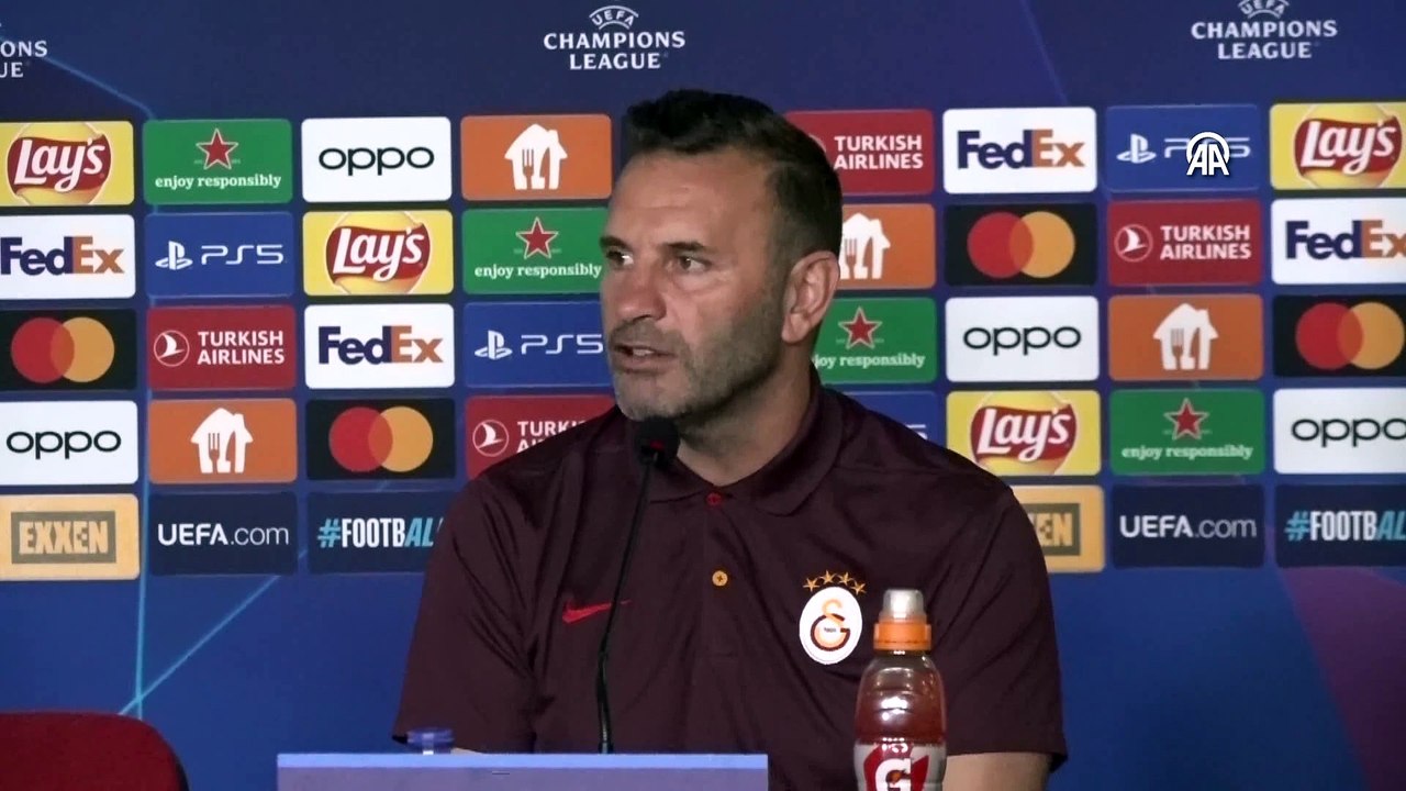 İSTANBUL - Galatasaray-Molde maçına doğru - Okan Buruk (2)