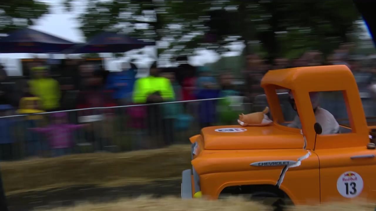 Highlights from the hilarious Red Bull Soapbox race in Bern, Switzerland