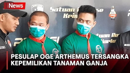 Pesulap Oge Arthemus Terancam Penjara Seumur Hidup Kasus Kepemilikan Tanaman Ganja