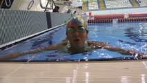 ORDU - Görme engelli Zeynep öğretmen yüzmede milli takımı hedefliyor