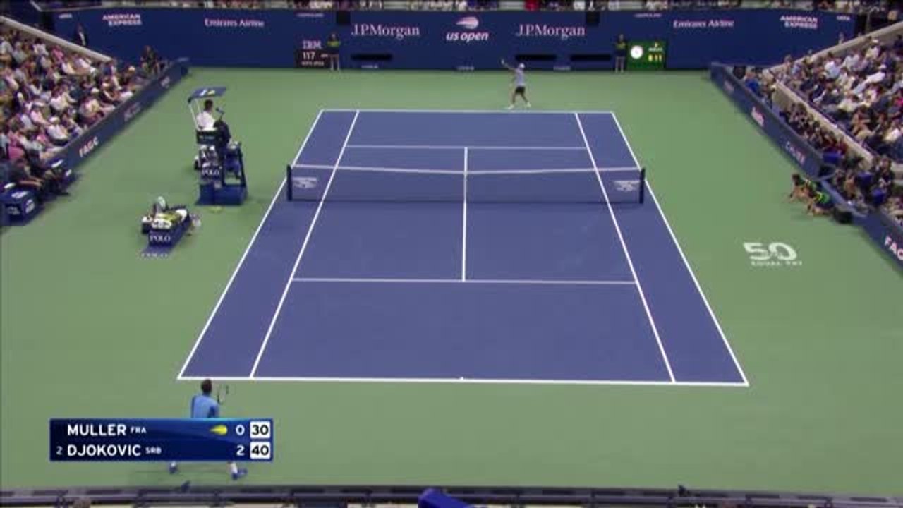 Highlights: Djokovic macht kurzen Prozess