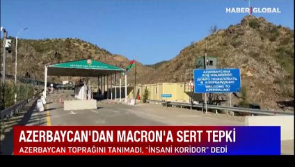 Azerbaycan'dan Fransa Cumhurbaşkanı Macron'un skandal ifadesine tepki 