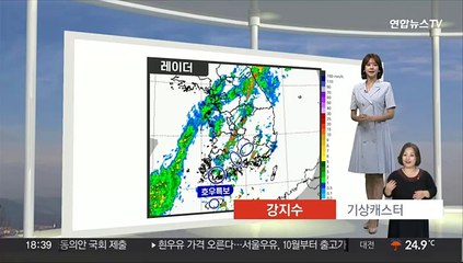 [생활날씨] 내일 남부 '집중호우'…모레까지 200㎜ 넘는 물벼락