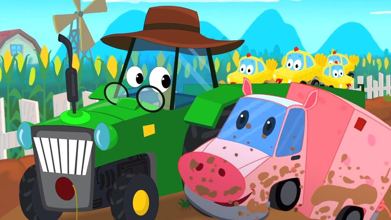 Old Macdonald Song, Farm Animals And Kids Preschool Songs
