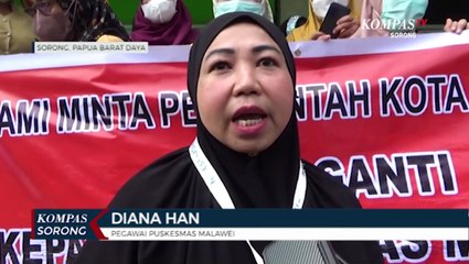 Pelayanan Tidak Optimal Pegawai Puskesmas Malawei Demo Minta Ganti Kapus