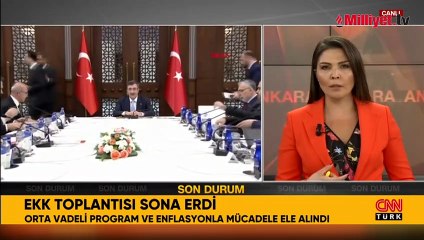 Ekonomi Koordinasyon Kurulu toplandı! İşte ilk açıklama