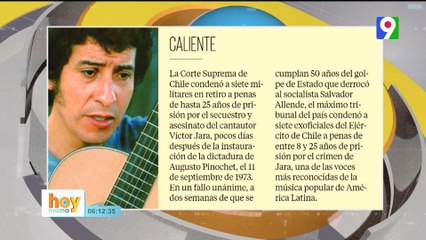 Condenan a 7 Militares en retiro en Chile | Hoy Mismo