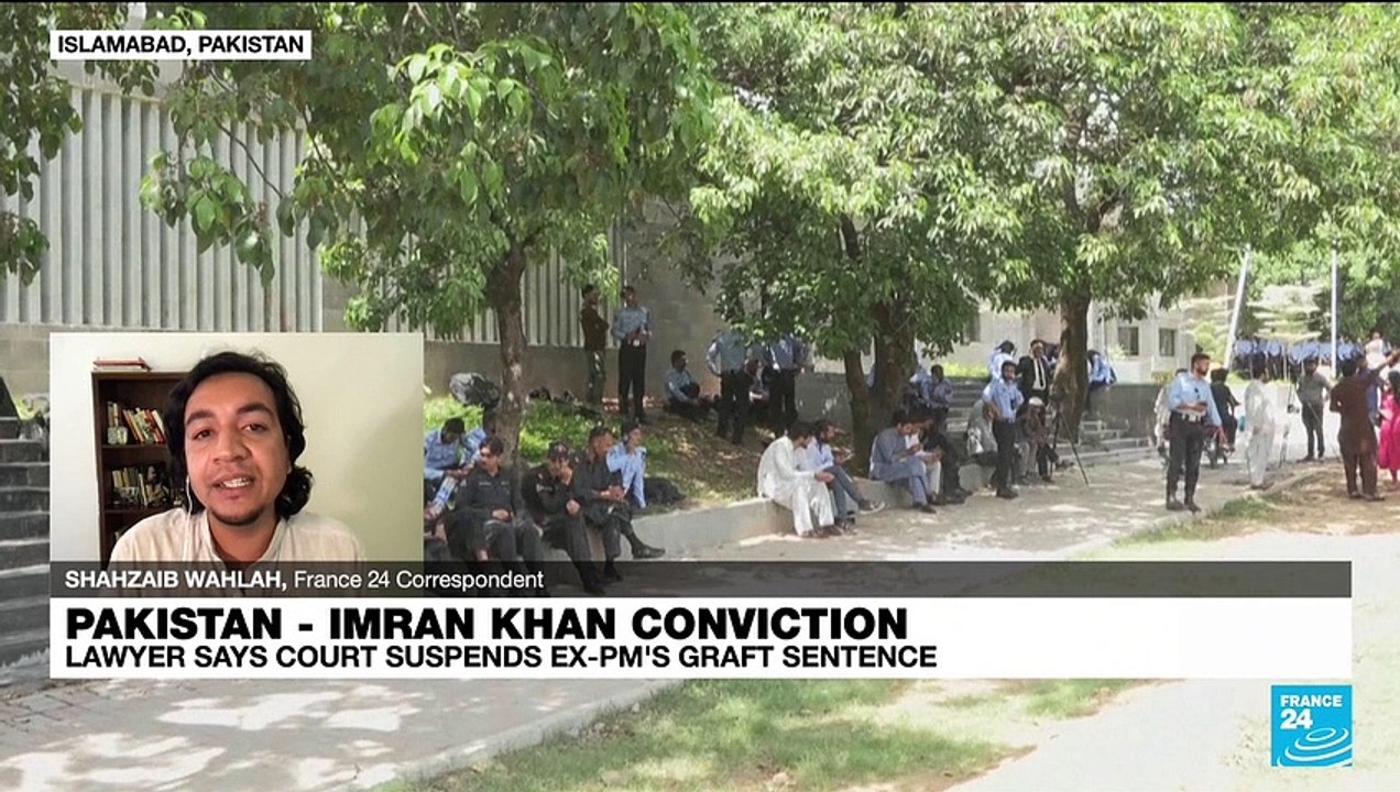 Imran Khan conviction in Pakistan: Lawyer says court suspends ex-PM's graft sentence