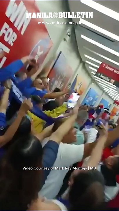 Karl-Anthony Towns joins Dominican fans post-game celebration