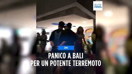 Indonesia, terremoto nel mare di Bali di magnitudo 7,1. Nessuna segnalazione di danni o vittime