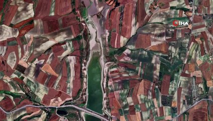 Changement de barrages à Istanbul en raison de la sécheresse révélé par des images satellite