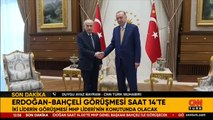 Son dakika... Cumhurbaşkanı Erdoğan, Bahçeli ile görüşüyor