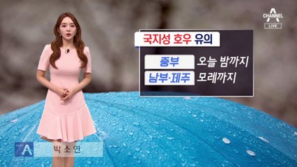 [날씨]내일까지 전국 비…남부·제주 강한 비