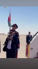 السيسي يستقبله.. لحظة وصول عبدالفتاح البرهان لمطار العلمين الدولي