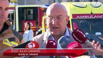 Trece heridos por la explosión en un edificio de Valladolid