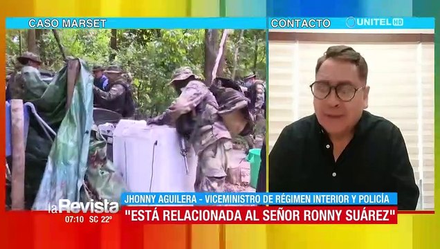 Viceministro habla de operativos contra organizaciones delictivas en Bolivia