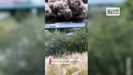 Éboulement spectaculaire en Savoie : routes et voie ferrée coupées entre la France et l’Italie