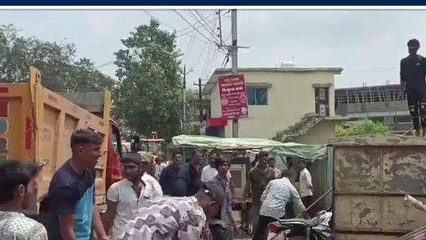 शाजापुर: प्रशासन ने हटाया अतिक्रमण, कार्यवाही के दौरान बनी विवाद की स्थिति