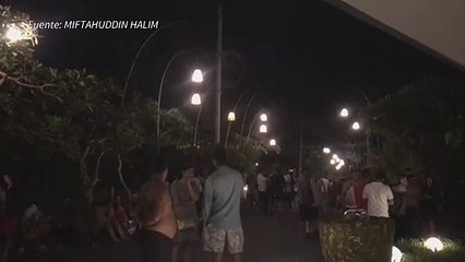 Sismo de magnitud 7,1 causa alarma en isla indonesia de Bali
