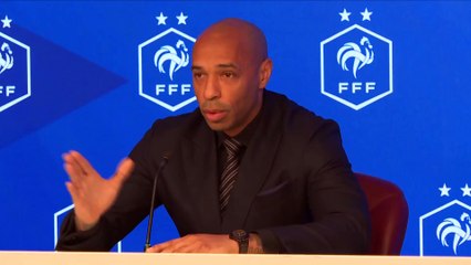 Henry : «Heureux de pouvoir rechanter la Marseillaise avec fierté» - Foot - Bleuets