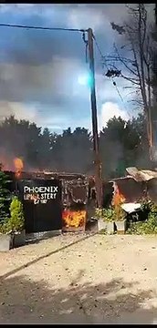 Fire crews tackled blaze at commercial property in Ravensden