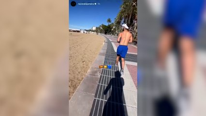 Rauw Alejandro se refugia en el deporte entre concierto y concierto