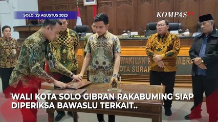 Gibran Siap Diperiksa Bawaslu Soal Video Ajakan Pilih Ganjar